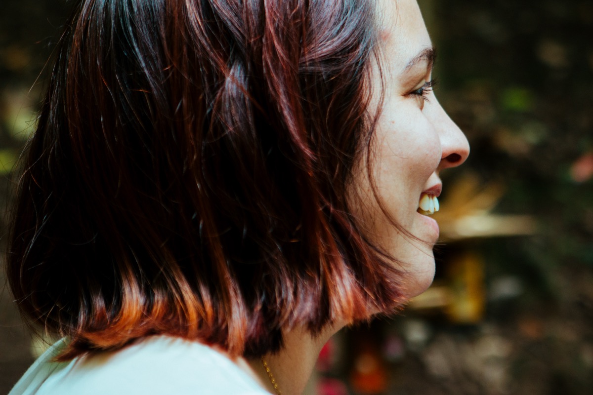 Efekt balayage na włosach